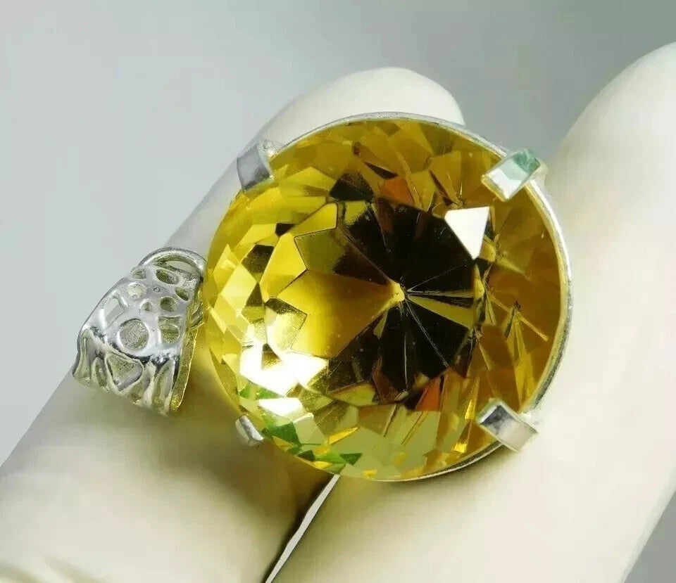 Certified Natural 55.45 Ct Brazilian Round Cut Topaz Pendant Loose Gemstone