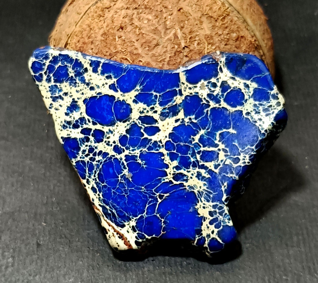 172.30 Ct Natural Arizona Superior Blue Turquoise Slab Rough Certified Gemstone