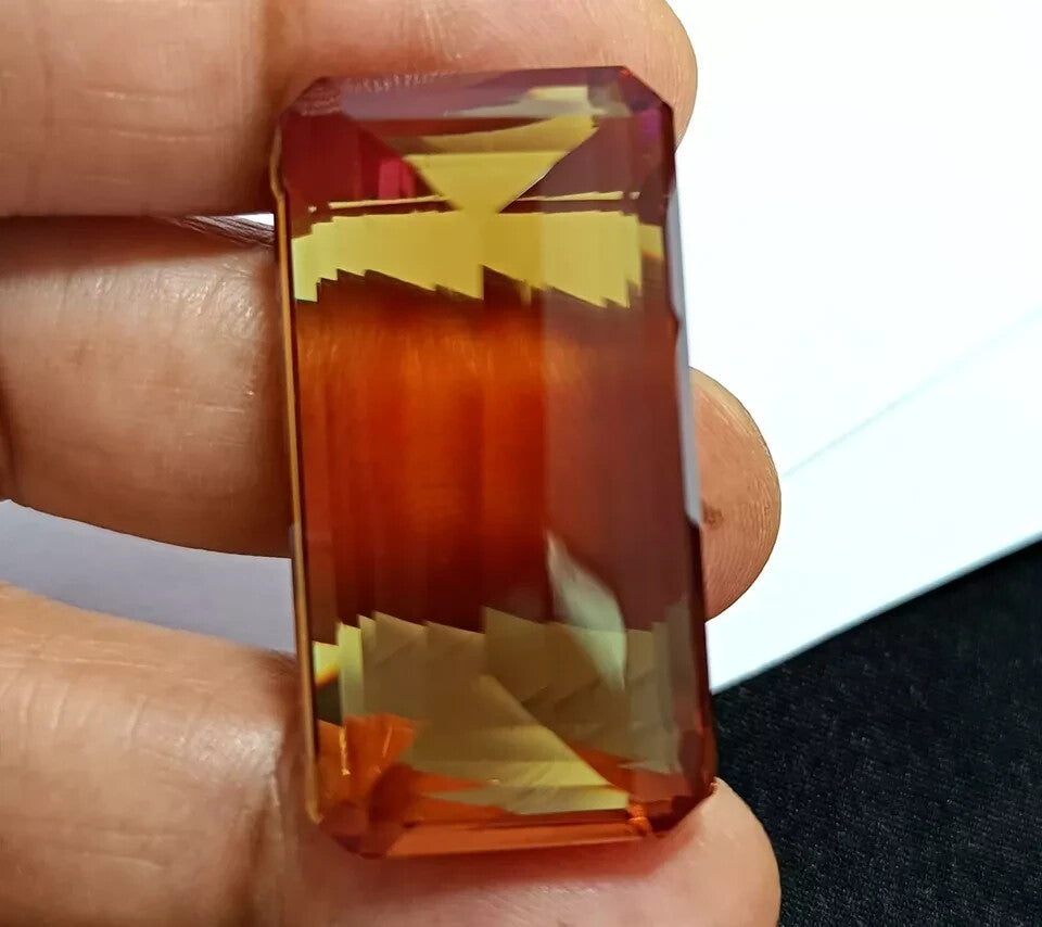 EGL Certified 79.05 Ct Natural Zultanite 7 Color Emerald Turkish Loose Gemstone