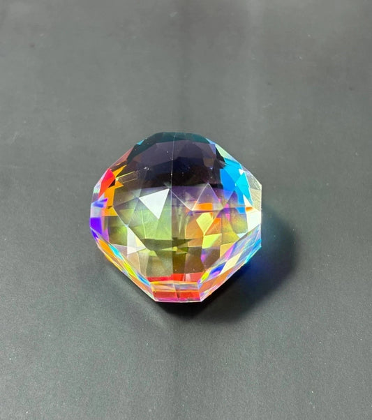 Natural Rainbow Brazilian Mystic Quartz 71 Ct Fancy Pendant Size Loose GEMSTONE