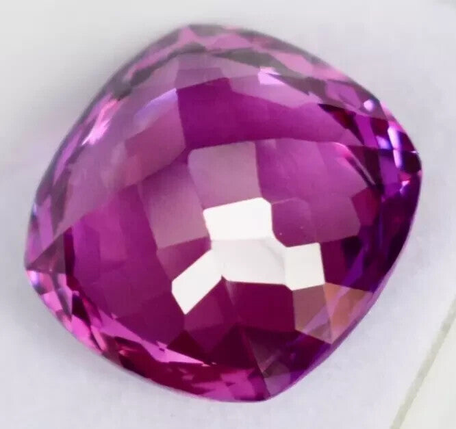 Natural EGL Certified Alexandrite Color Change Cushion Cut 70 Ct Loose Gemstone