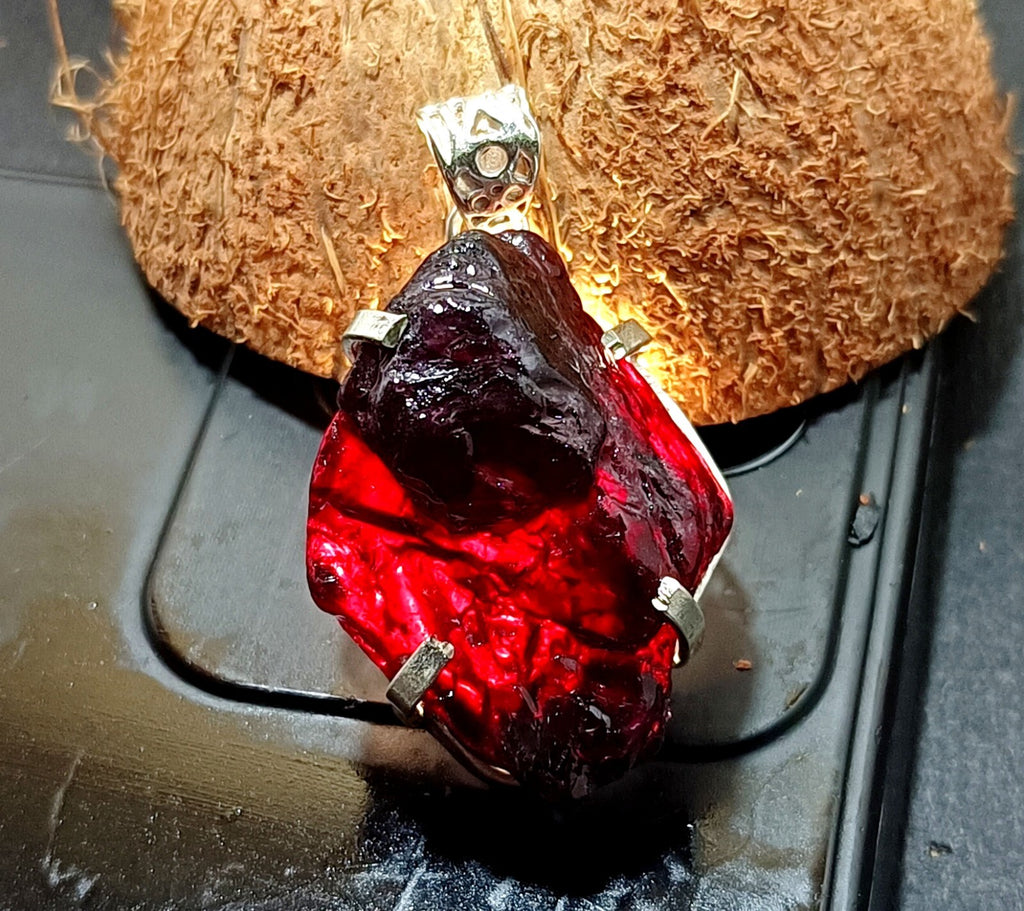 EGL Certified 158.50 Ct Natural PAINITE  Solid Silver Pendant LOOSE Gemstone