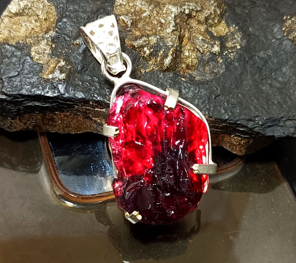 EGL Certified 73.00 Ct Natural PAINITE 925 Solid Silver Pendant LOOSE Gemstone