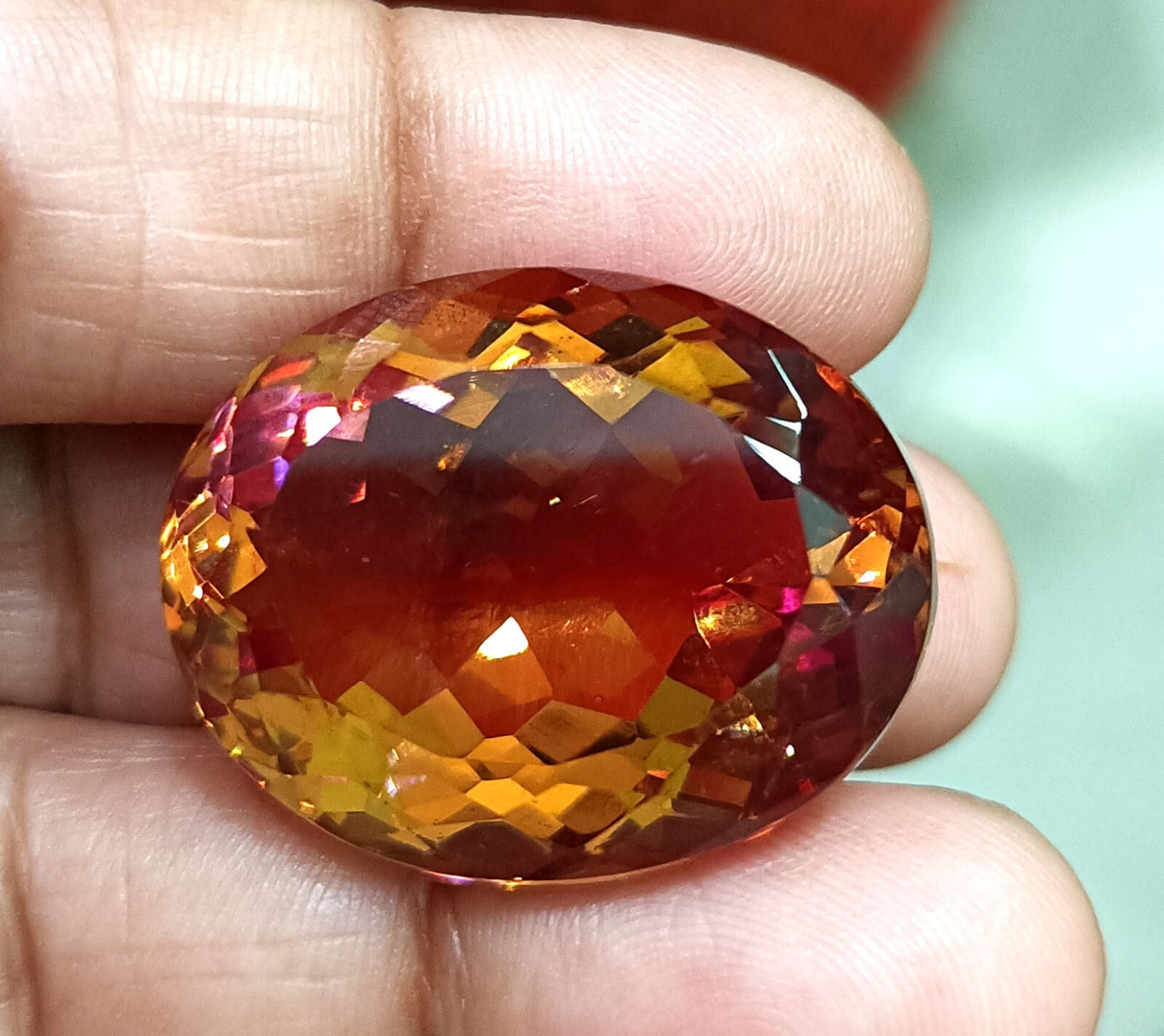 NATURAL Zultanite (7 Color-Change) Loose Certified GEMSTONE Oval Cut 66.10 Ct