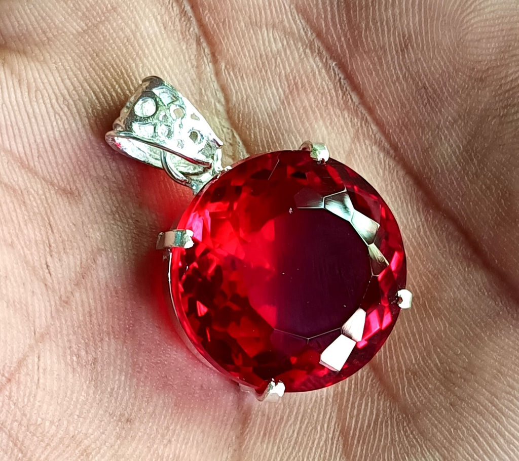 Certified Natural 59.65 Ct Brazilian Round Cut Topaz Pendant Loose Gemstone