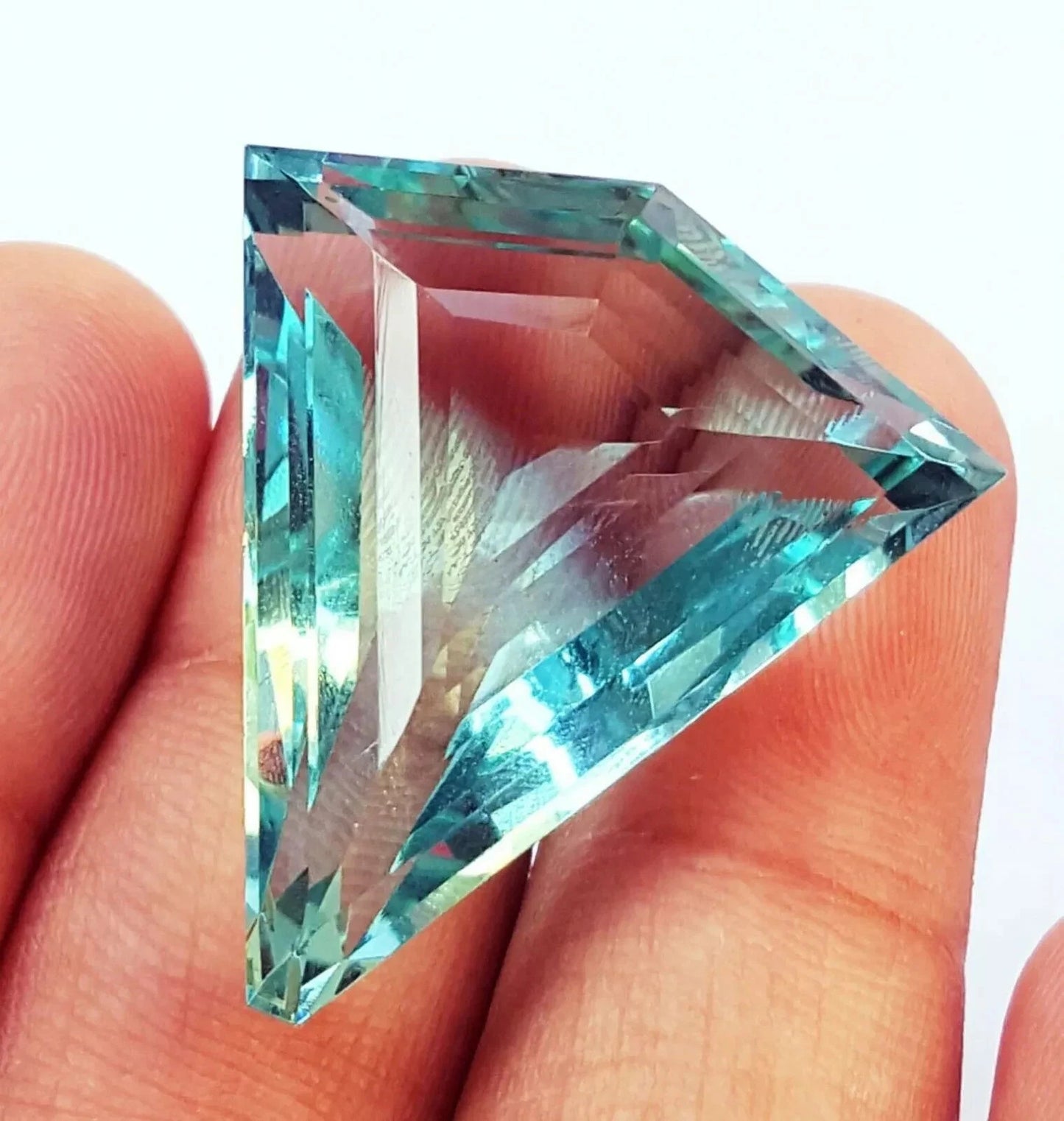 Natural Loose Topaz Fancy Shape 50 Ct Certified Beautiful Gemstone
