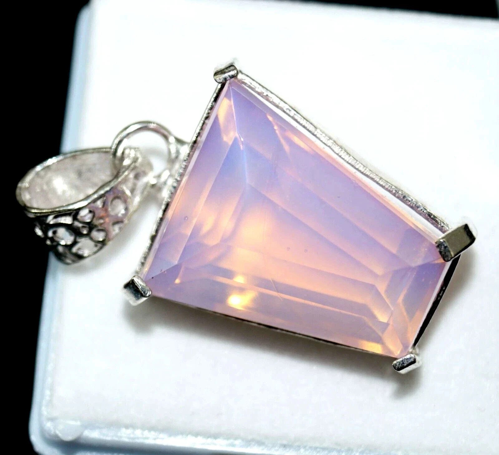 Certified 56.65 Ct Natural Opal Fancy 925 Solid Silver Pendant Loose Gemstone