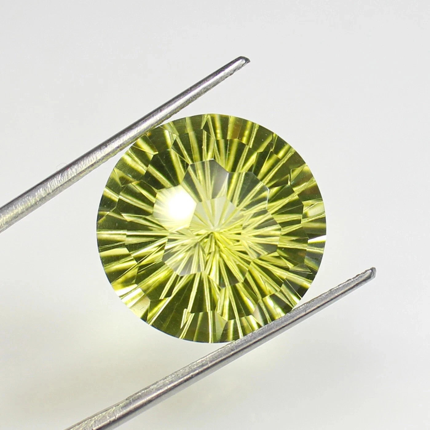 Natural Faceted AA+ Yellow Lemon Topaz In Football Cut 29.45 Carats 18x11mm Size