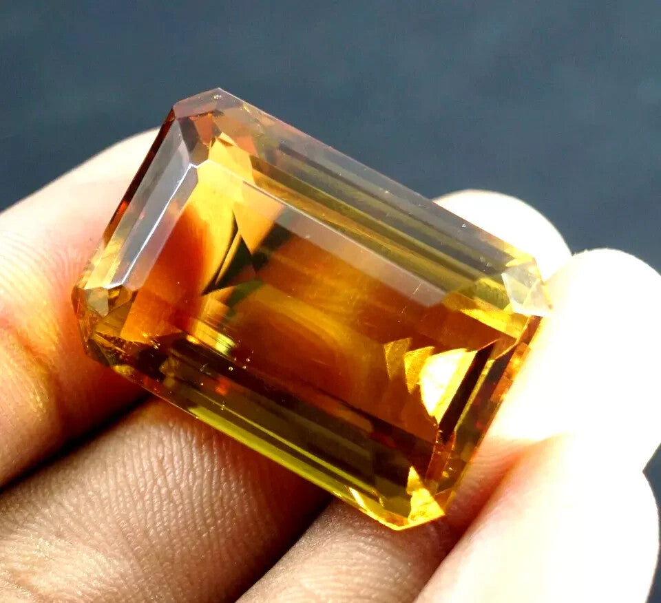 EGL Certified 76.75 Ct Natural Zultanite 7 Color Emerald Turkish Loose Gemstone