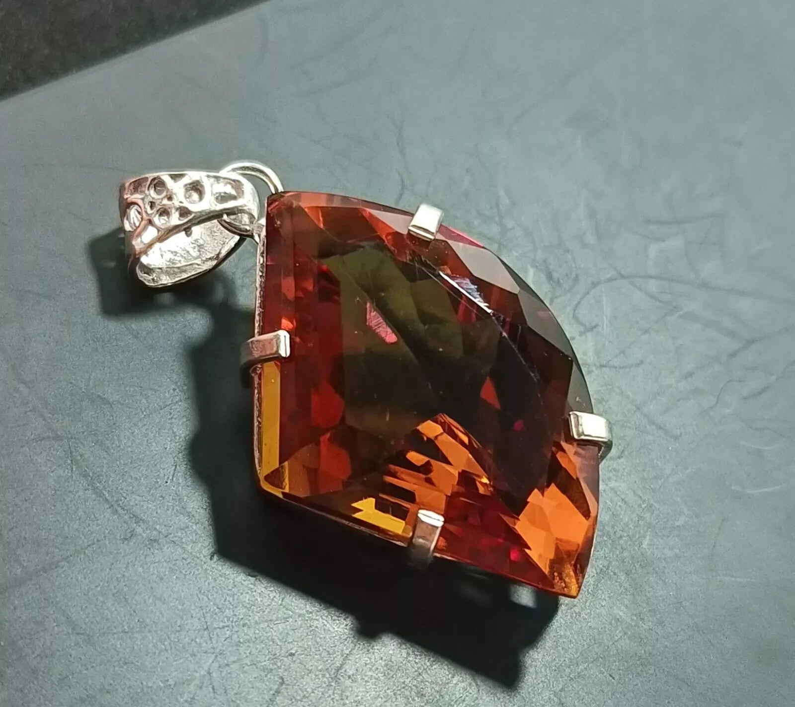 EGL Certified 73.70 Ct FANCY Natural Zultanite 925 Silver Pendant Loose Gemstone