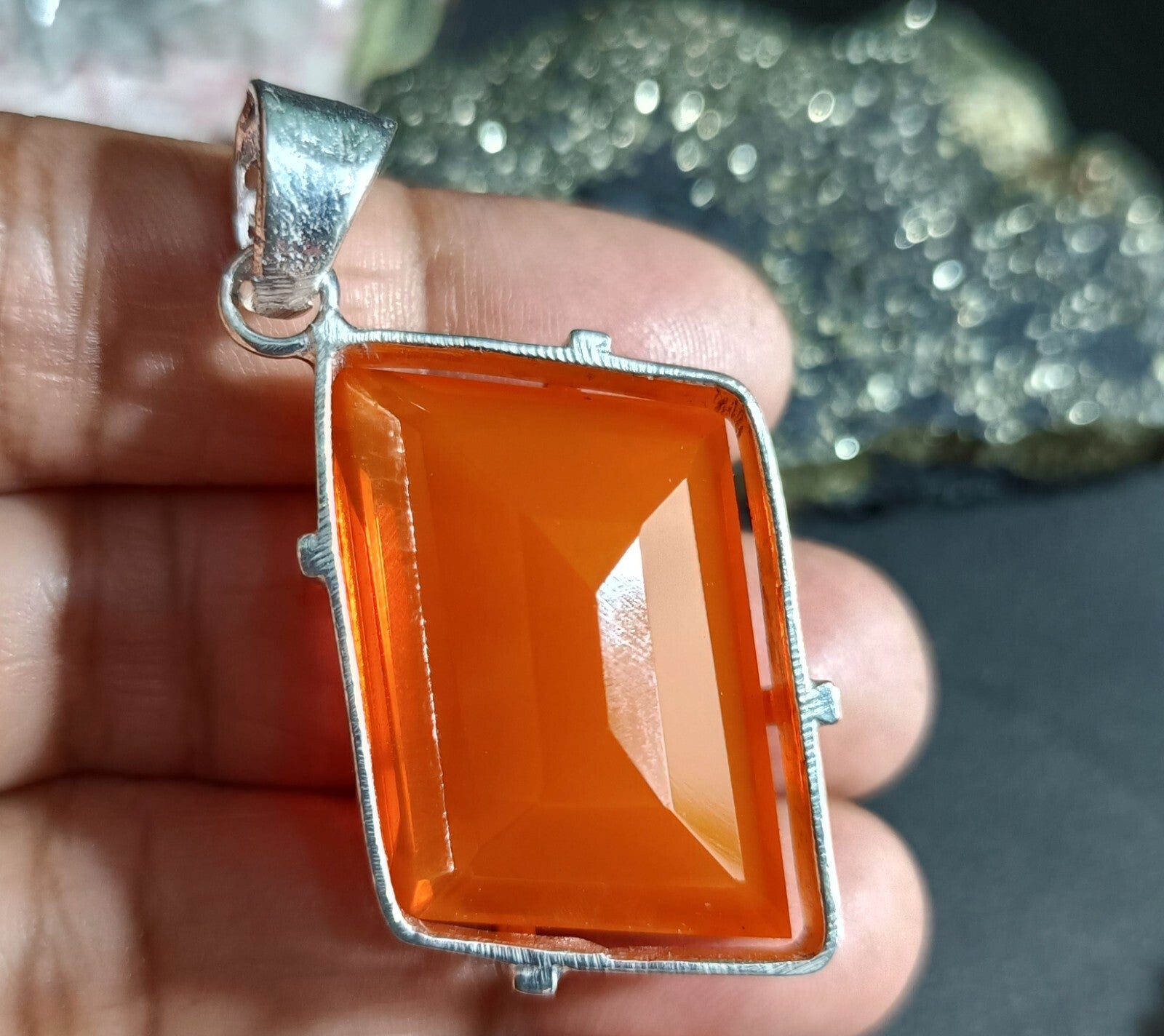 EGL Certified 91.05 Ct Natural Opal 925 Solid Silver Pendant Loose Gemstone