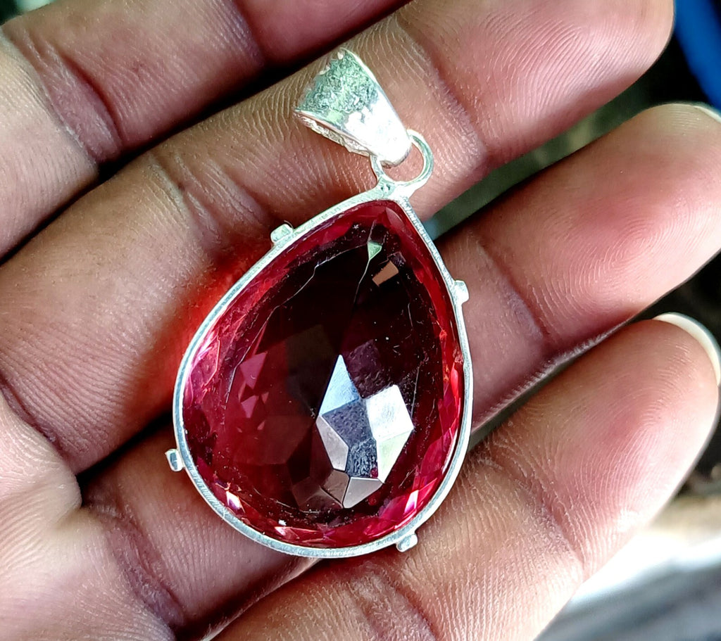 99.10 Ct Natural Zultanite 925 Silver Pear Cut Pendant Loose Gems EGL Certified