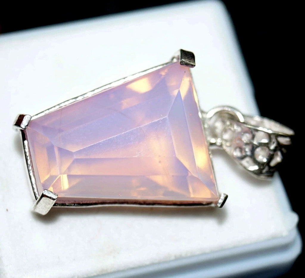 Certified 56.65 Ct Natural Opal Fancy 925 Solid Silver Pendant Loose Gemstone