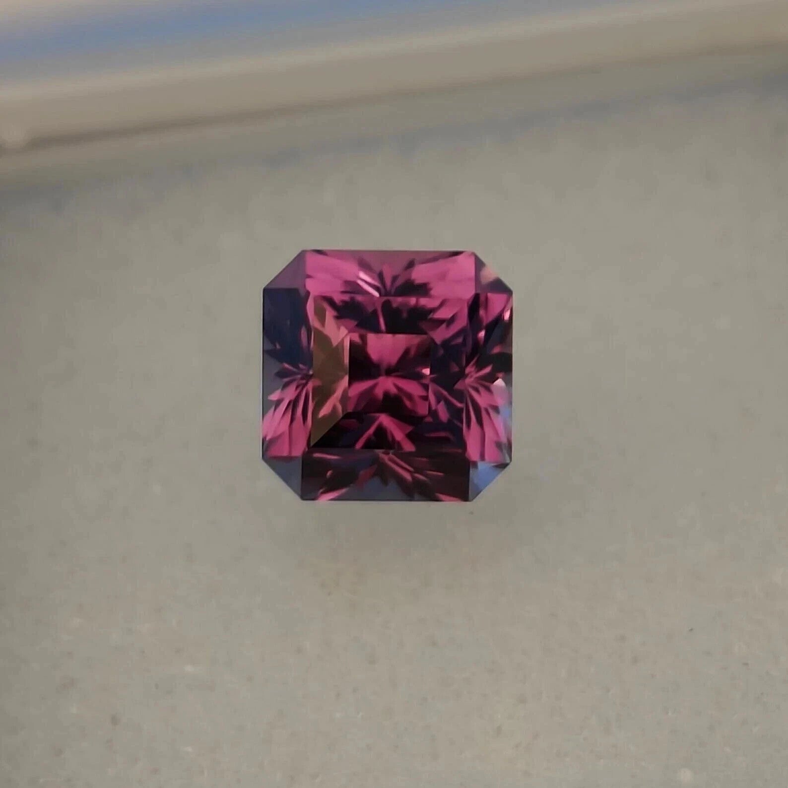 8.45 CT Certified Color Changing Natural Alexandrite Loose Gemstone Asscher Cut