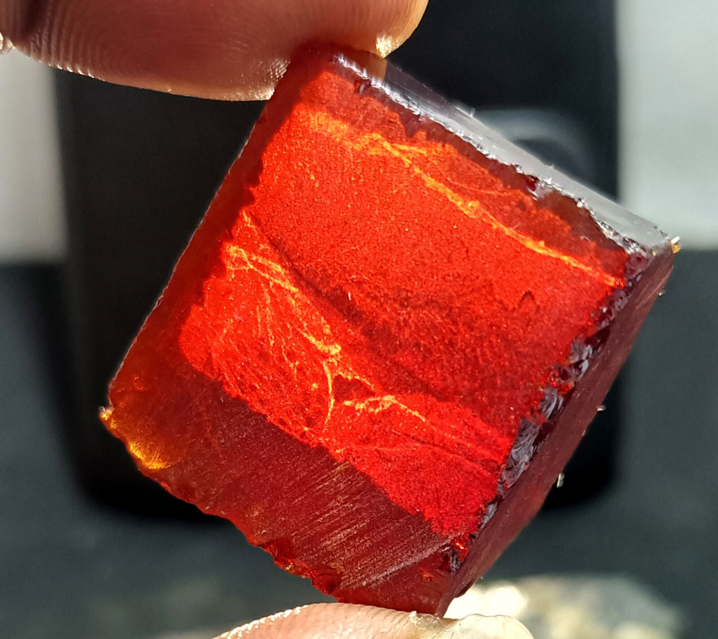 Quality GEMSTONE 208.50 Ct NATURAL Cambodian Zircon Rough Loose EGL Certified