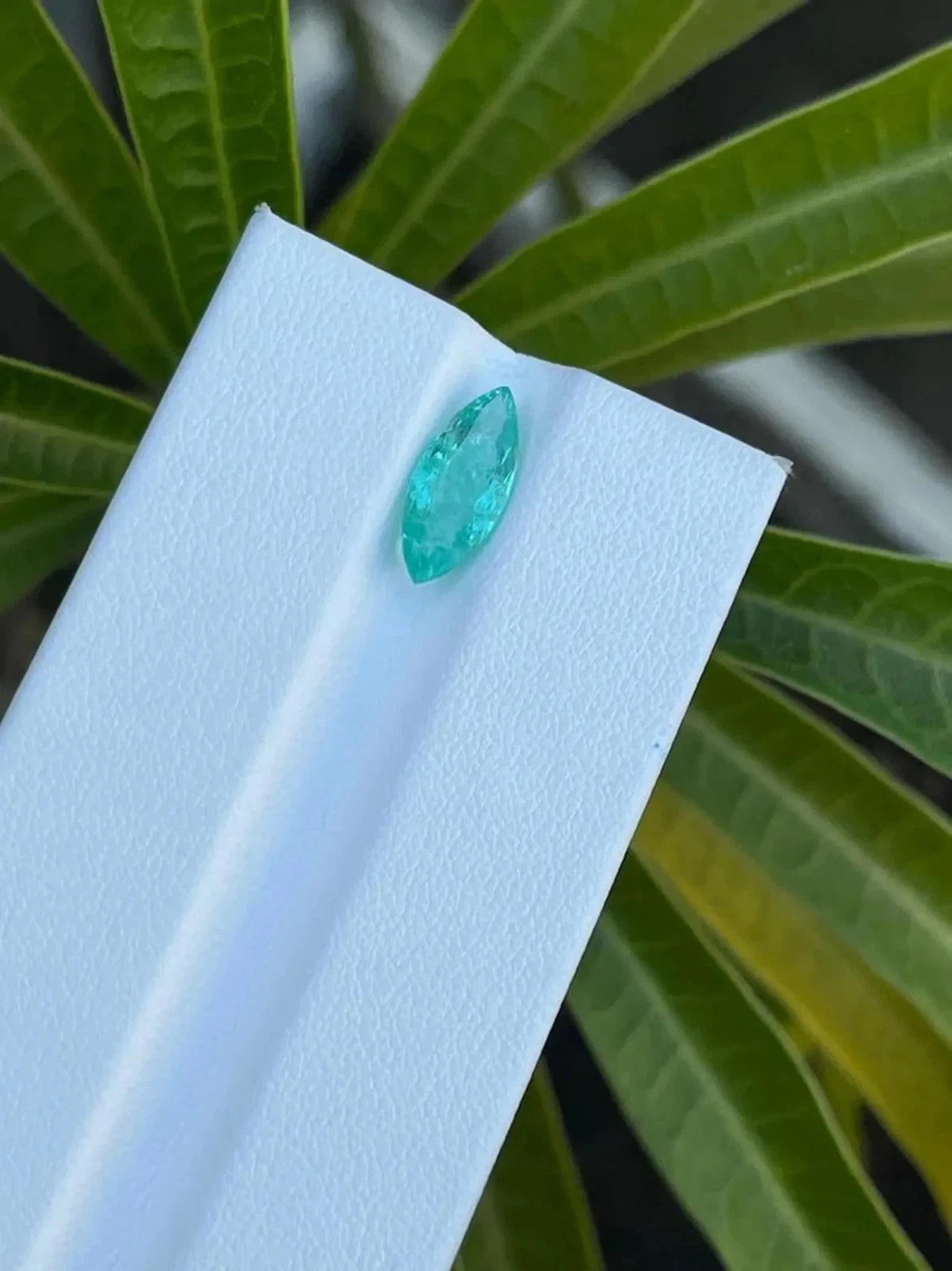 10.25 Ct+ Certified Natural Paraiba Tourmaline Neon Blue Marquise Loose Gemstone