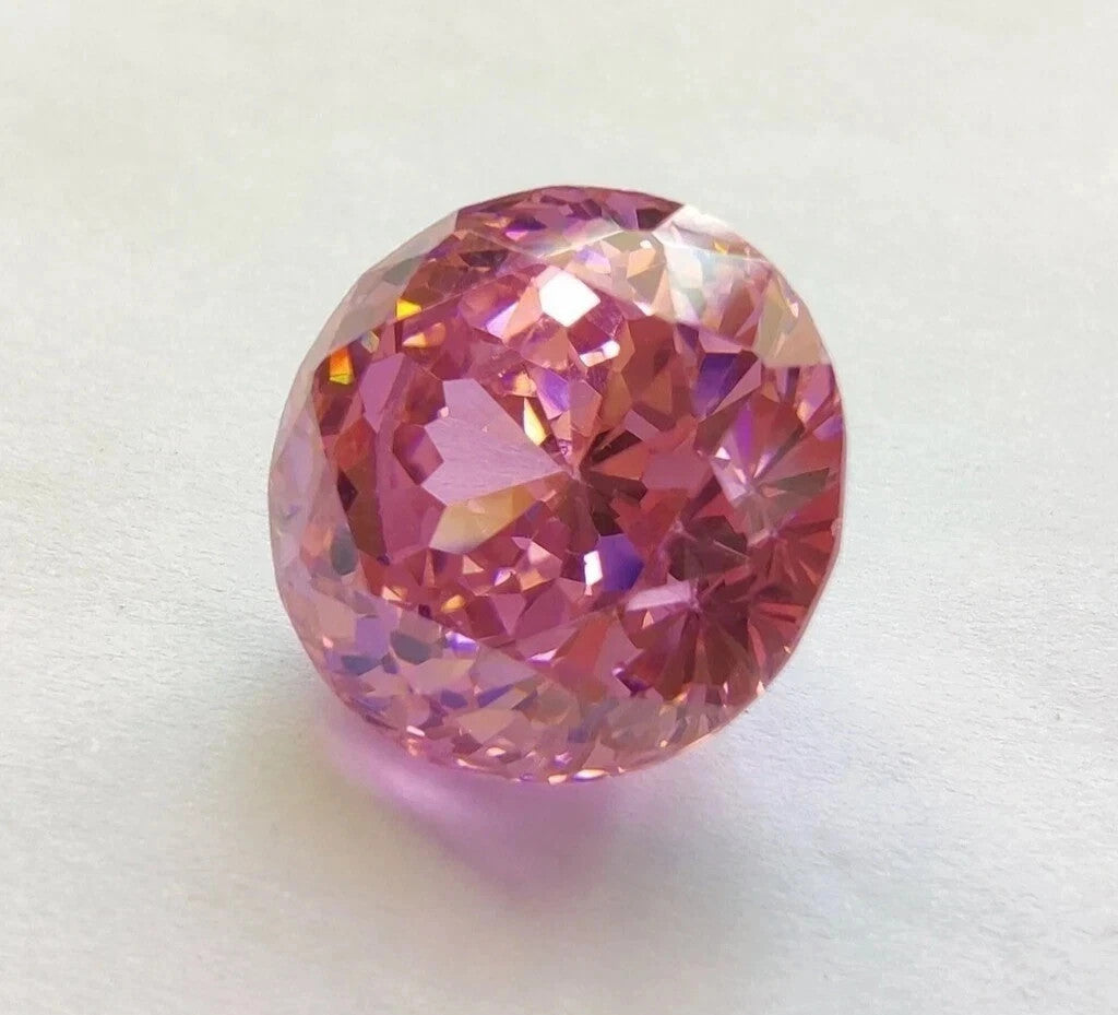 Cambodian Loose 68.5 Ct NATURAL Pink Zircon Certified CLASSIC A+ COLOR GEMSTONE