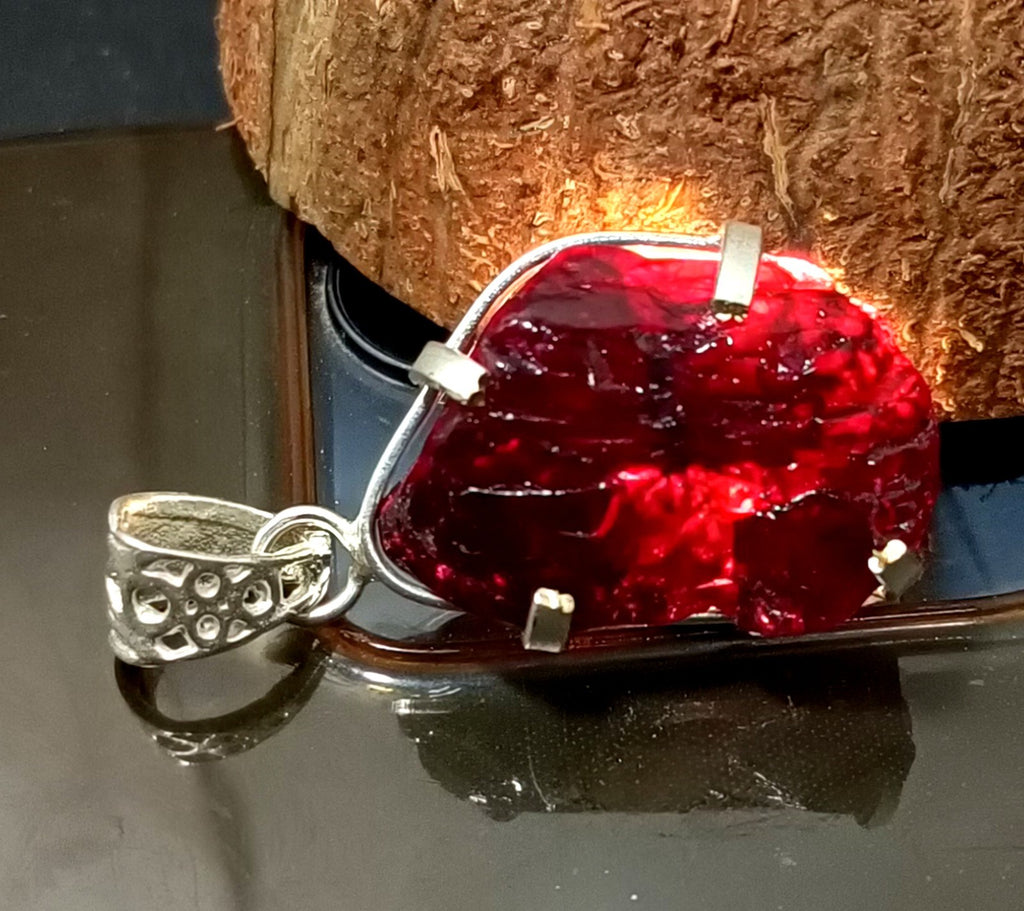 EGL Certified 73.00 Ct Natural PAINITE 925 Solid Silver Pendant LOOSE Gemstone