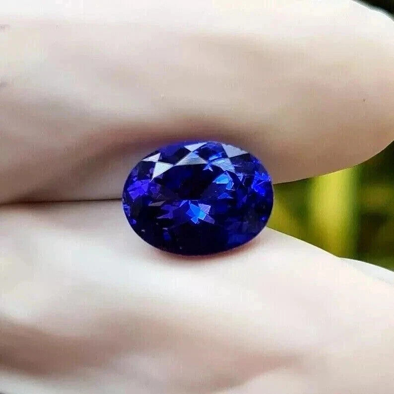 A+ Natural Ceylon Blue Sapphire Oval Cut Loose Certified GEMSTONE 20.75 Ct
