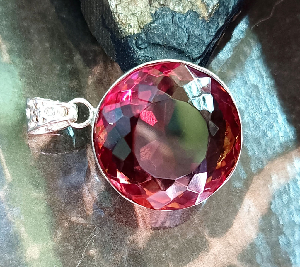 88.15 Ct Natural Zultanite 925 Silver Round Cut Pendant Loose Gems EGL Certified