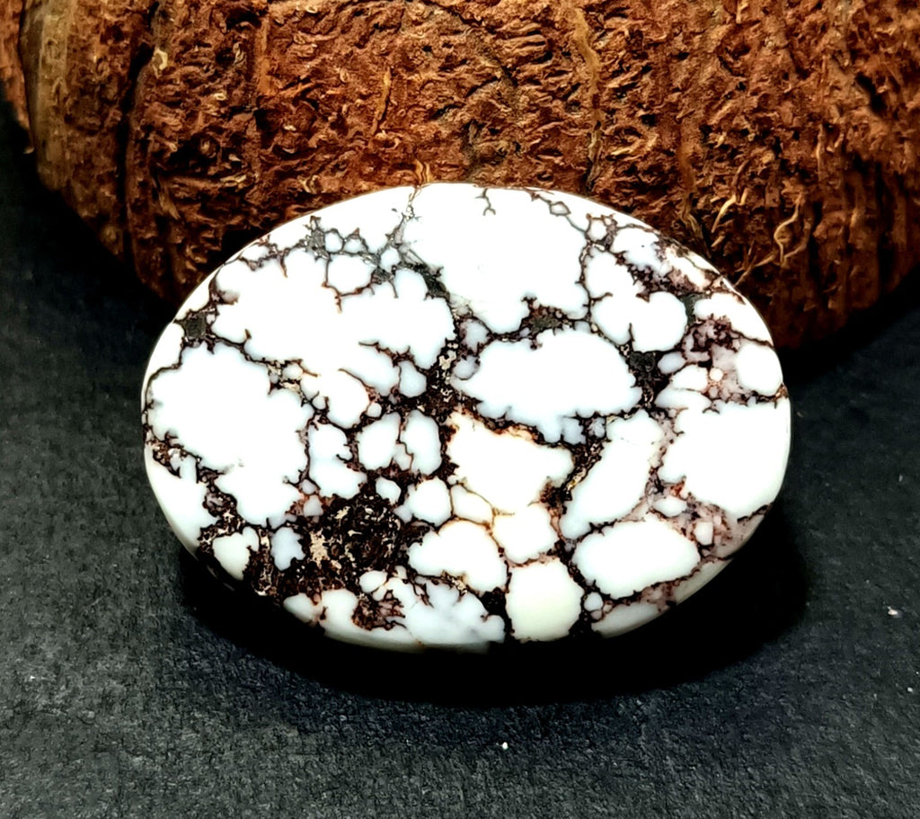 70.90 Ct Natural Turquoise Arizona White oval Cut Loose Gemstone