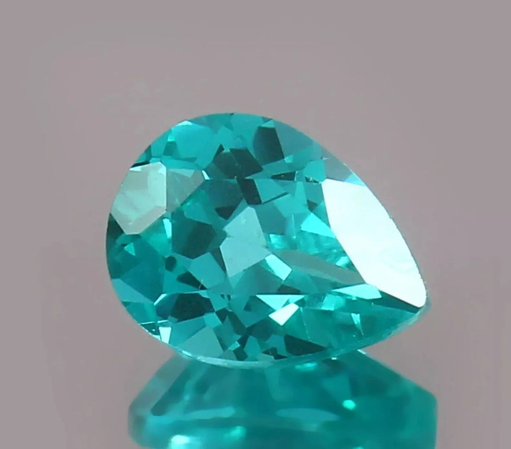 7.80 Ct Certified Natural Blue Paraiba Tourmaline Loose Pear Cut Gemstone