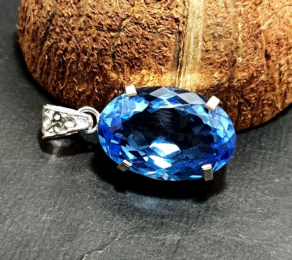 Certified Natural 54.65 Ct Brazilian Round Cut Topaz Pendant Loose Gemstone