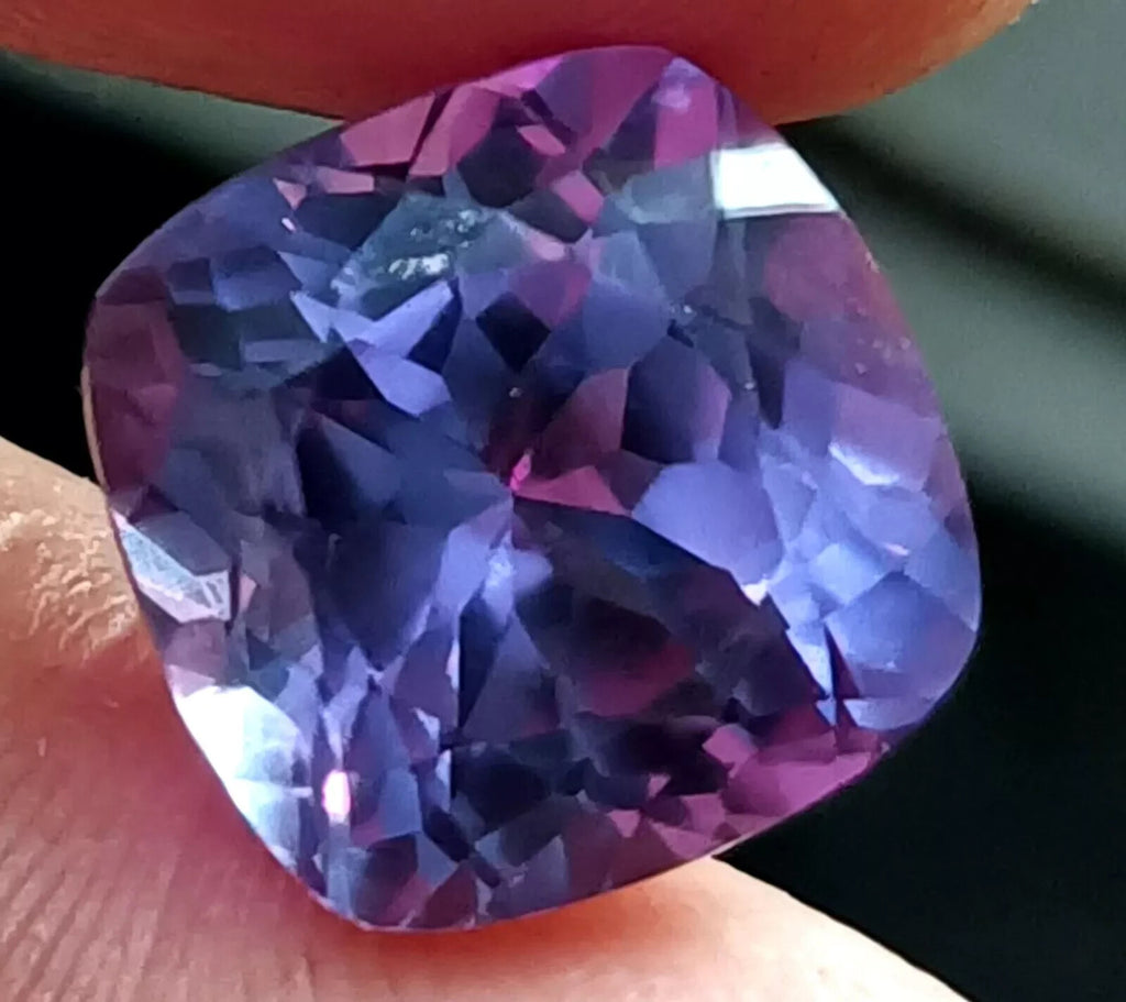 80 Ct EGL Certified Natural Alexandrite Color Change Cushion Loose Gemstone