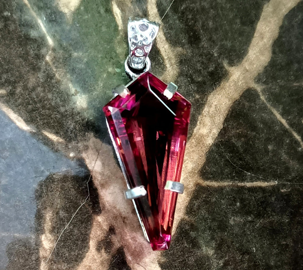 74.85 Ct Natural Zultanite 7 Color Pendant 925 Silver Loose Certified Gemstone