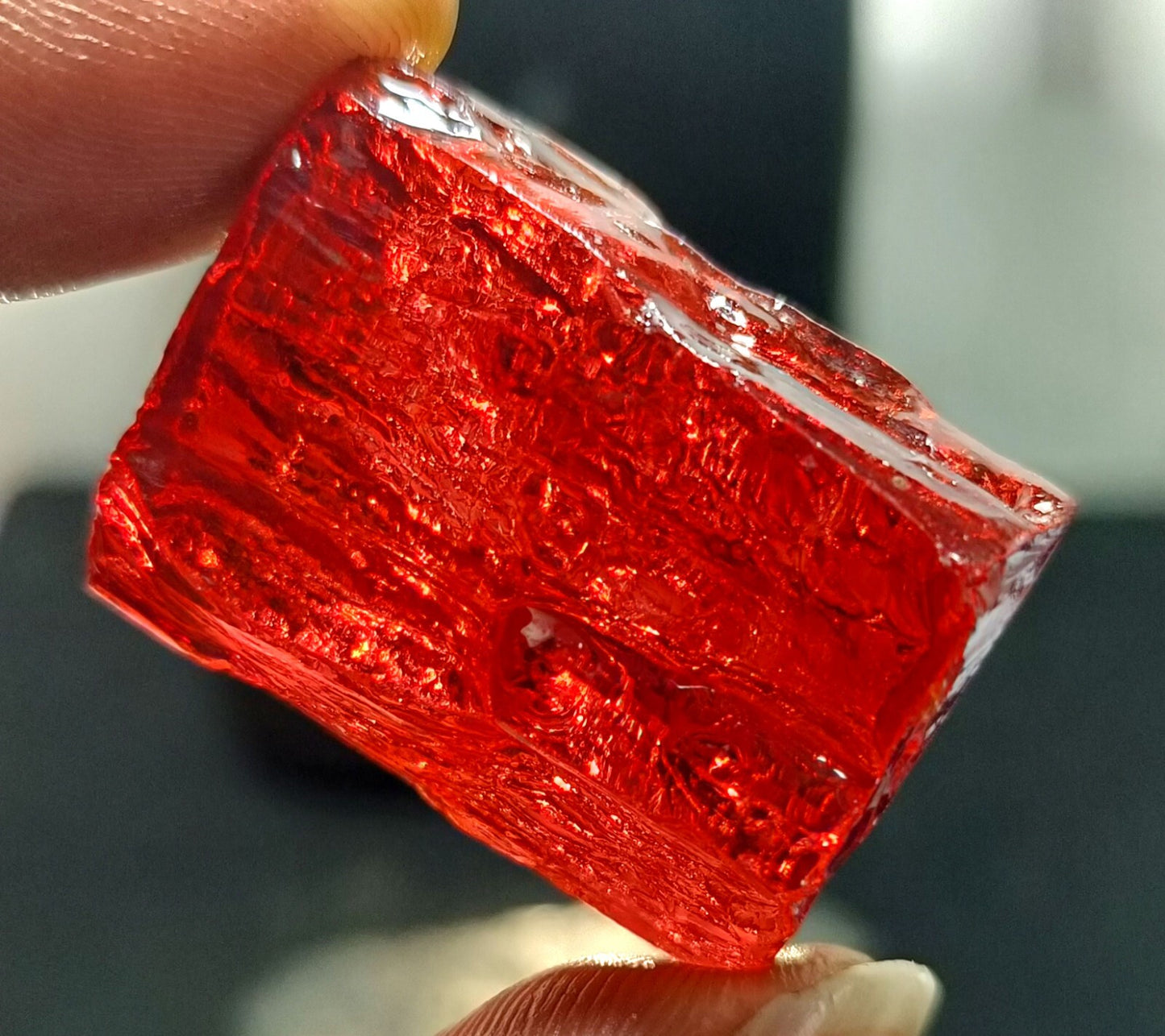 Quality GEMSTONE 182.20 Ct NATURAL Cambodian Zircon Rough Loose EGL Certified