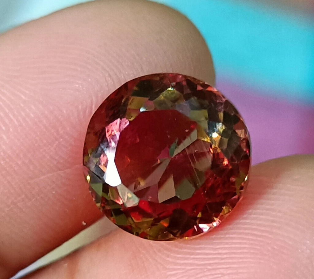A+ NATURAL Zultanite Bi-Color Change Round Cut Loose CERTIFIED GEMSTONE 4.00 Ct