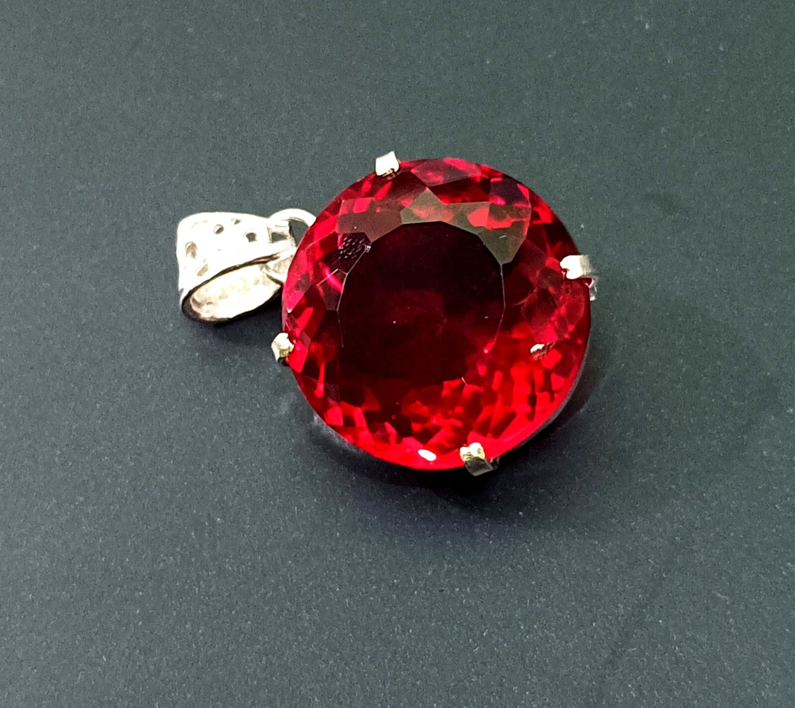 Certified Natural 59.65 Ct Brazilian Round Cut Topaz Pendant Loose Gemstone