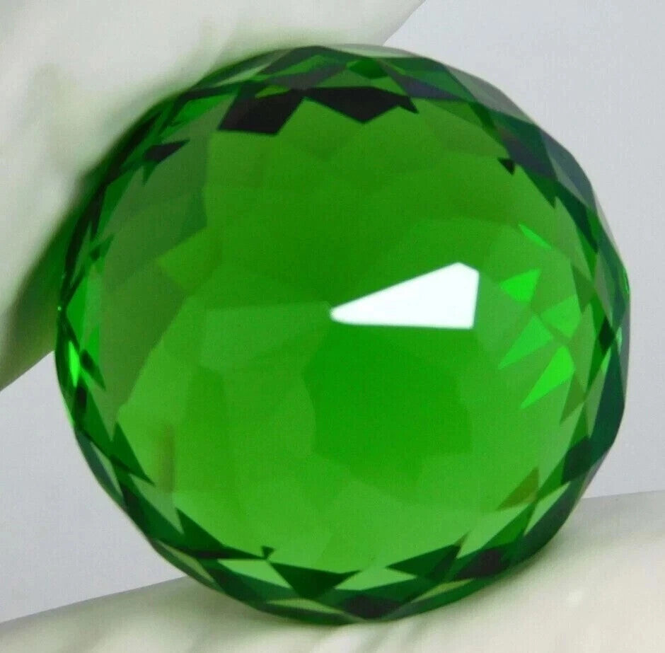 119.50 Ct Natural Round Cut EGL Certified Brazilian Green Topaz Loose Gemstone