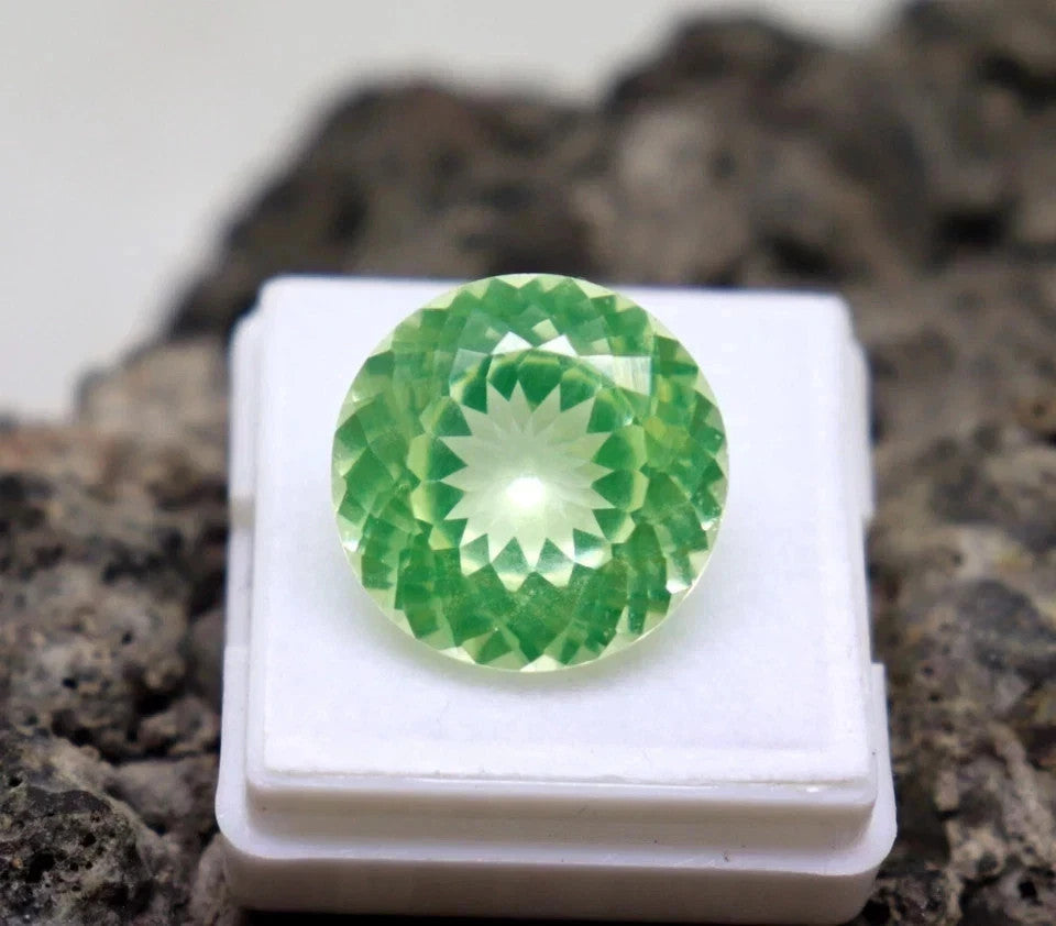 9 Ct Natural Parti Sapphire Round Cut Certified Sri Lanka Loose Gemstone