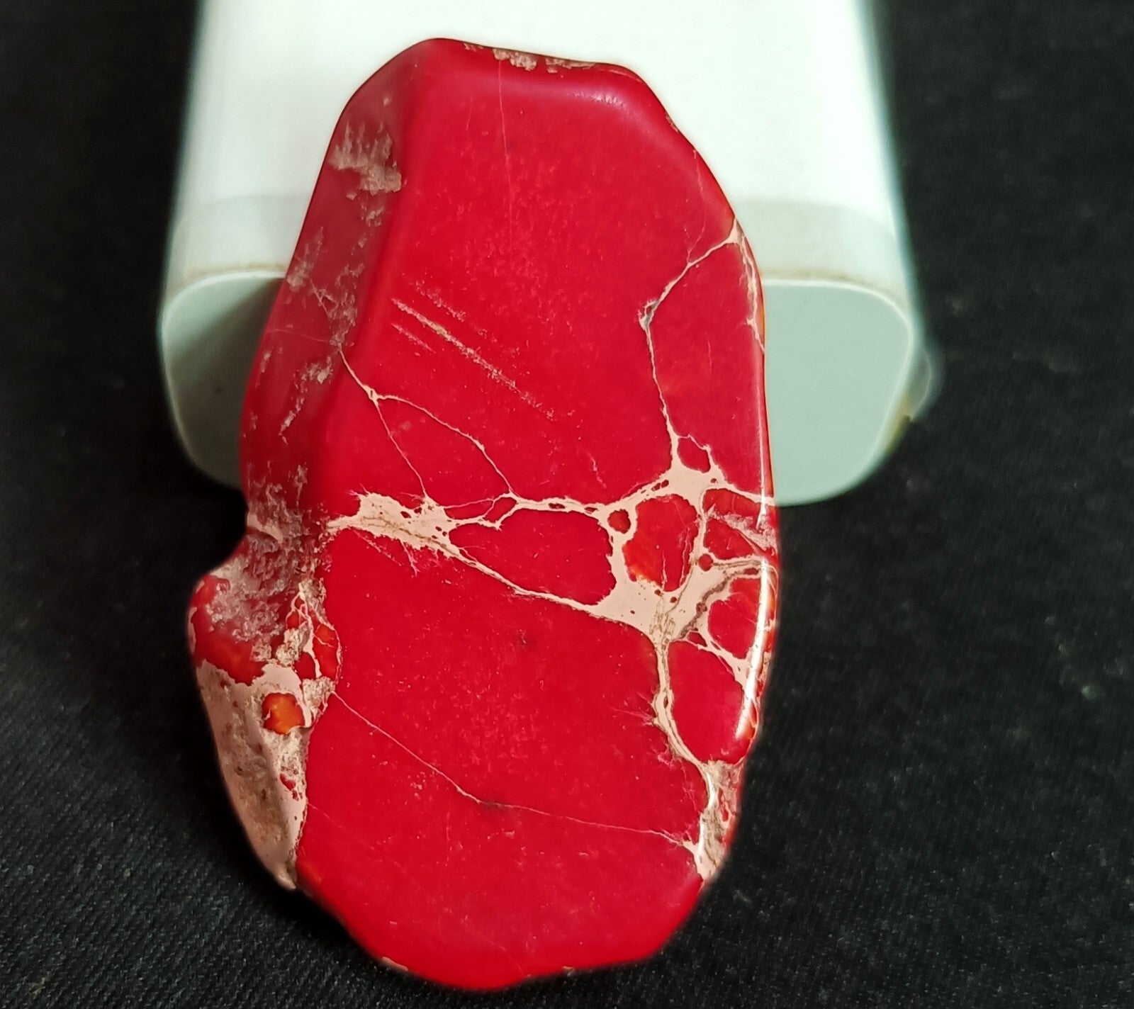 82.70 Ct Natural Arizona Superior Red Turquoise Slab Rough Certified Gemstone