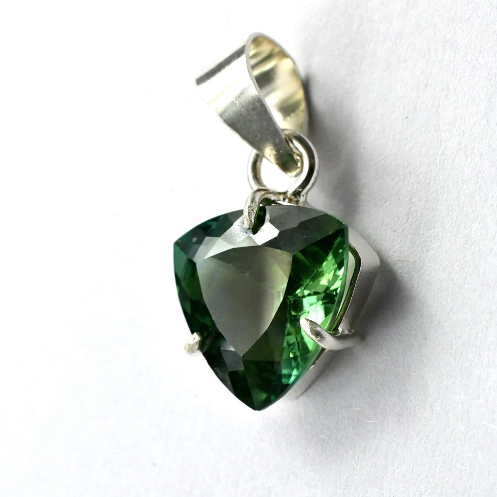 27 Ct Natural Certified Bi- Parti Sapphire Gemstone 925 Sterling Silver Pendant