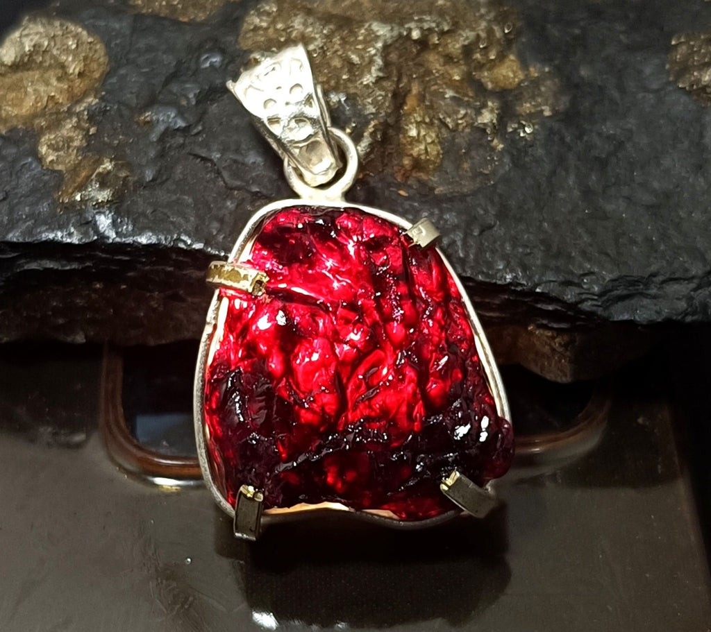 EGL Certified 84.90 Ct Natural PAINITE 925 Solid Silver Pendant LOOSE Gemstone