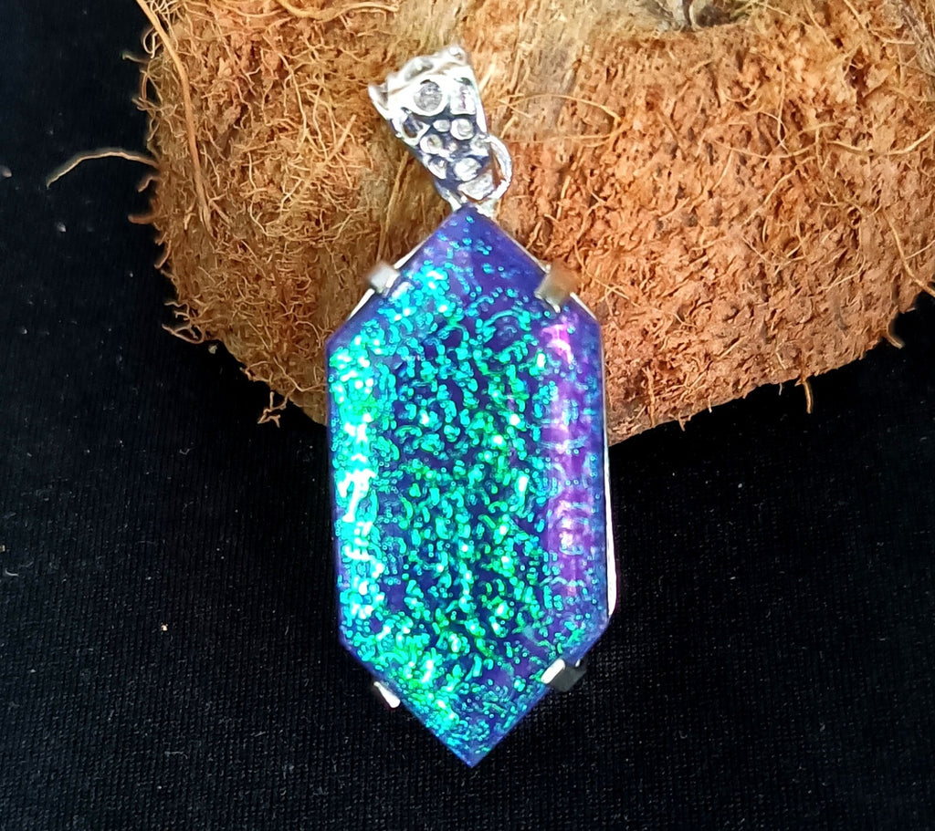 94.10 Ct Emerald Monarch Fire Opal Doublet 925 SolidSilver PendantGemstone