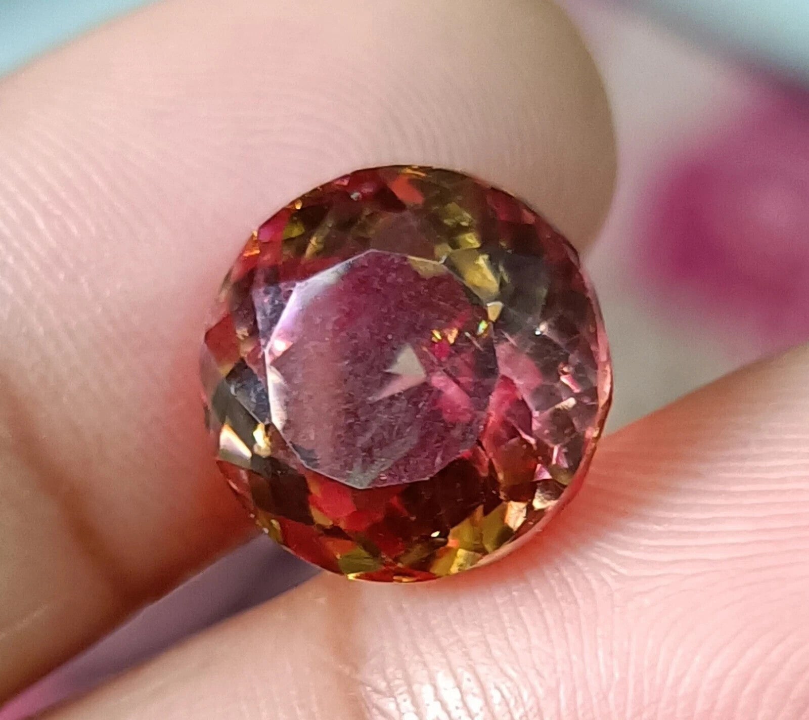 A+ NATURAL Zultanite Bi-Color Change Round Cut Loose CERTIFIED GEMSTONE 4.00 Ct
