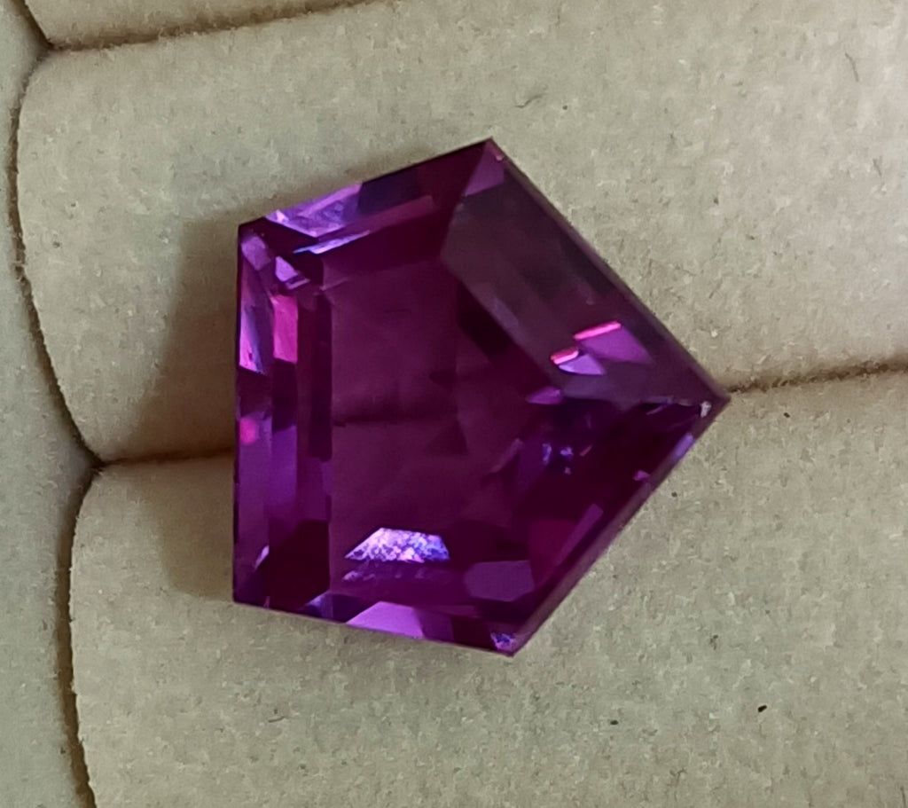 12.00 CT Certified Color Changing Natural Alexandrite Loose Gemstone Fancy Cut