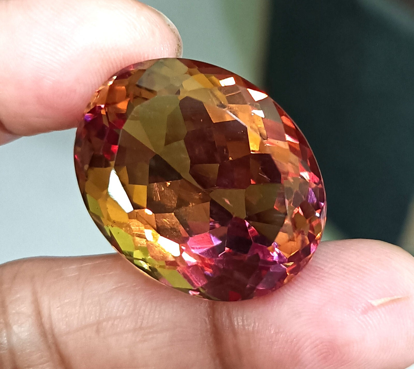 NATURAL Zultanite (7 Color-Change) Loose Certified GEMSTONE Oval Cut 66.10 Ct