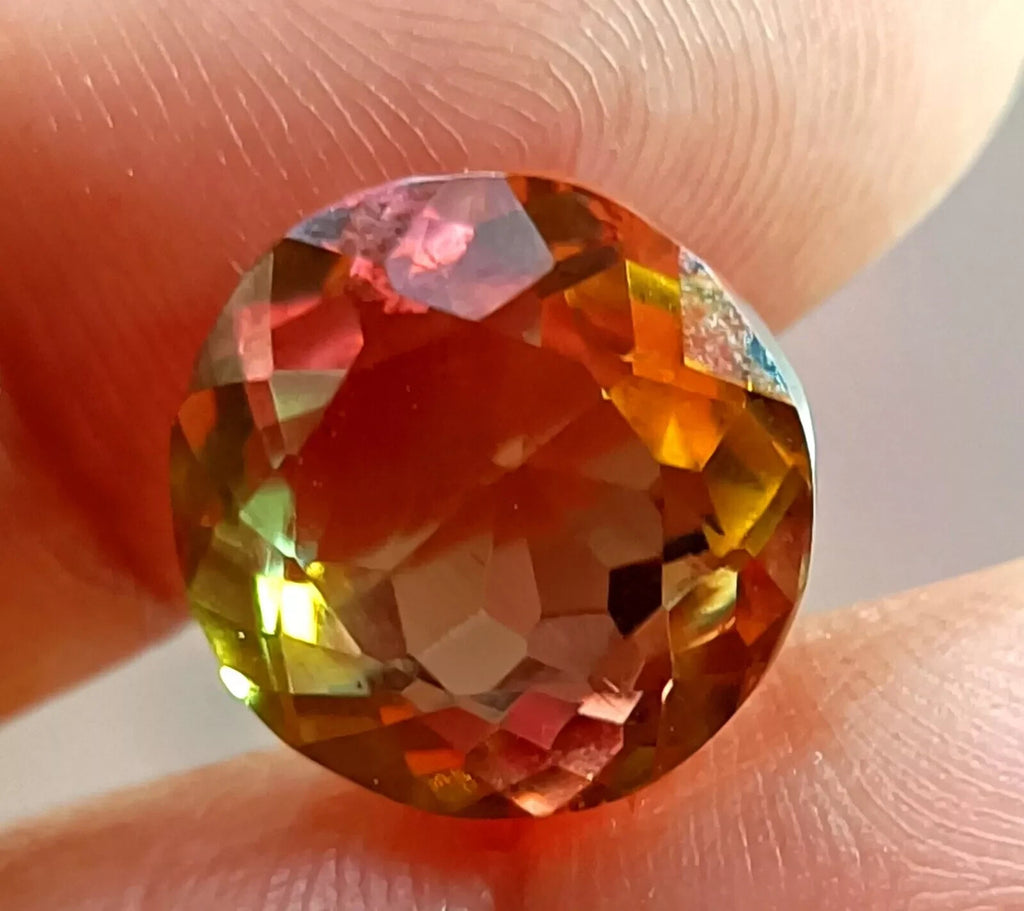 A+ NATURAL Zultanite Bi-Color Change Round Cut Loose CERTIFIED GEMSTONE 4.00 Ct