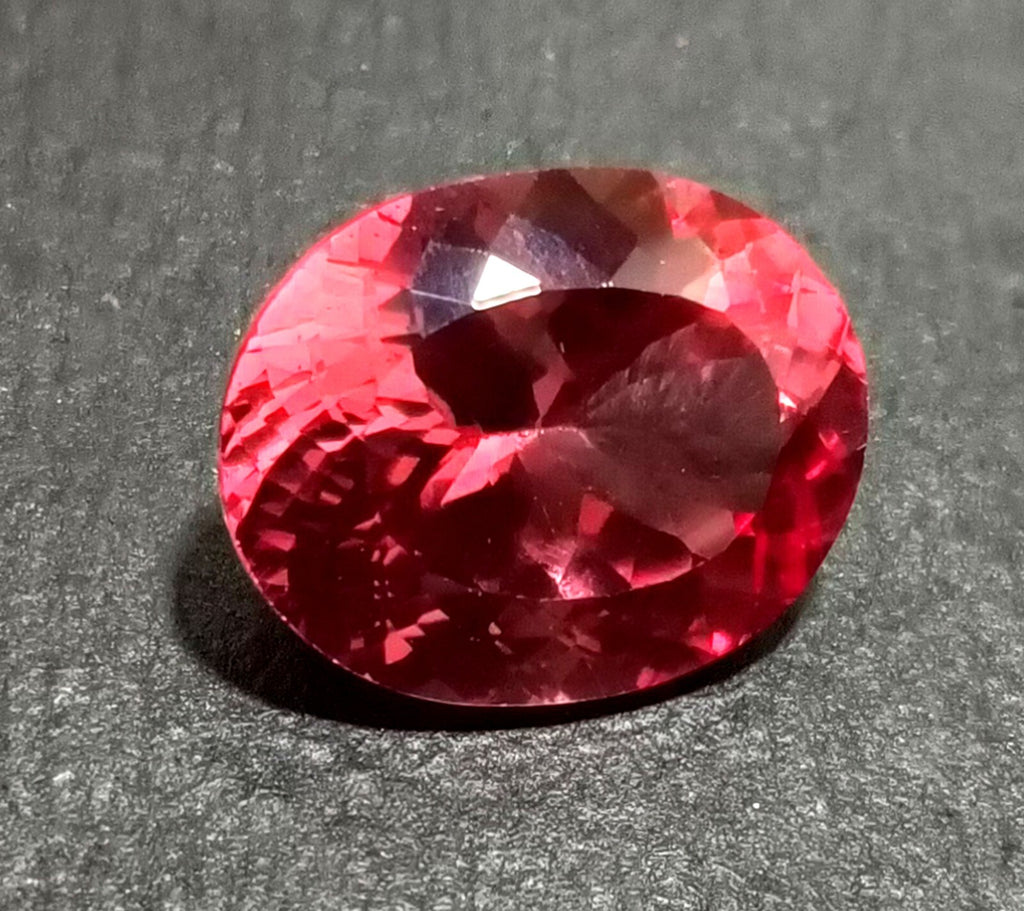Certified 31.30 Ct Natural Ceylon Padparadscha Sapphire Oval Cut Loose Gemstone