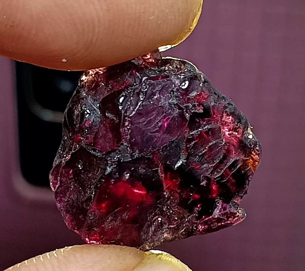 Certified Natural Red Painite Rough Burmese Facet 2000 Ct Raw Loose Lot Gemstone