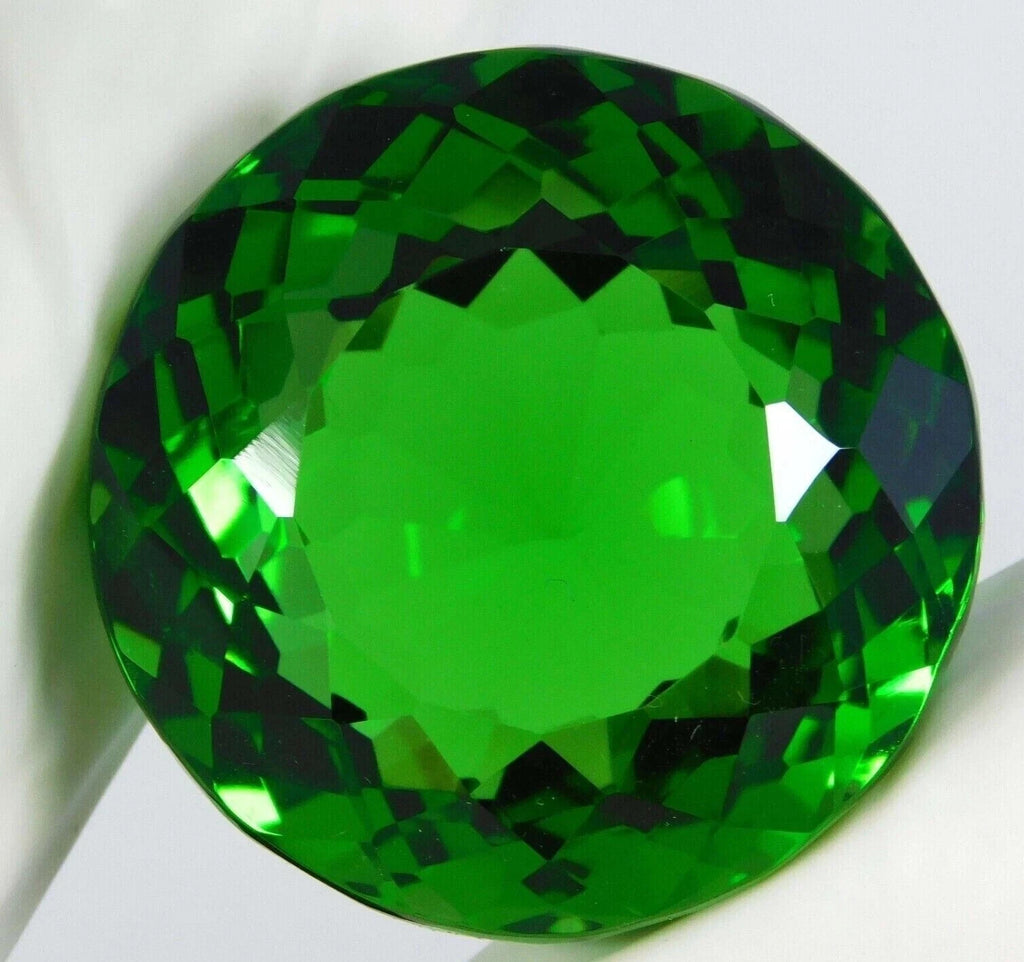119.50 Ct Natural Round Cut EGL Certified Brazilian Green Topaz Loose Gemstone