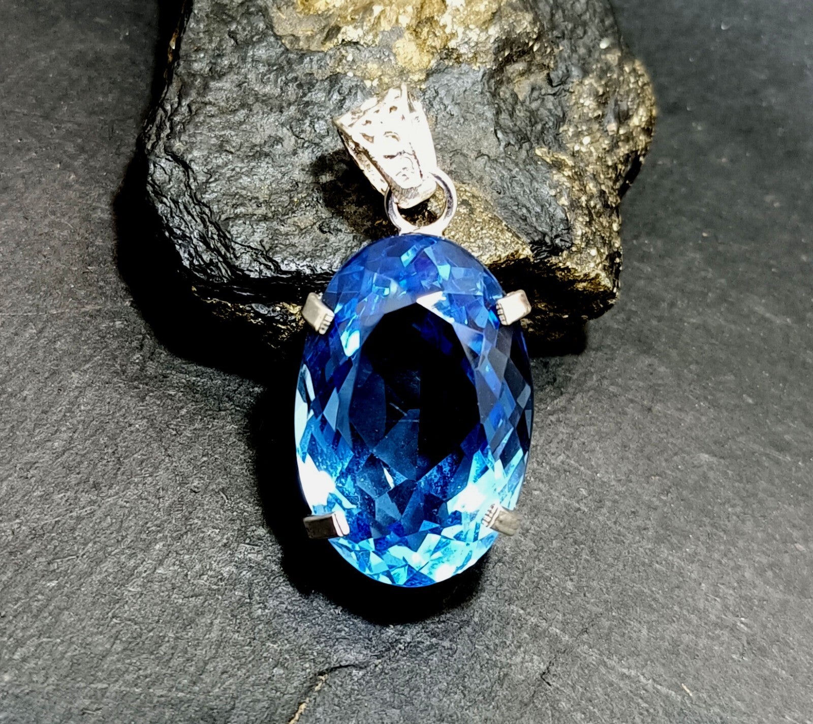 Certified Natural 54.65 Ct Brazilian Round Cut Topaz Pendant Loose Gemstone