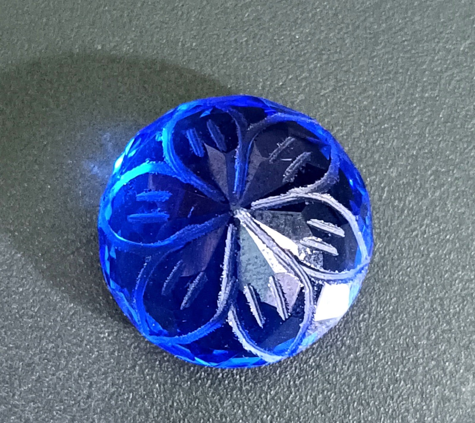 41.40 Ct Round Fine Cut EGL Certified Brazilian Round Color Topaz Loose Gemstone