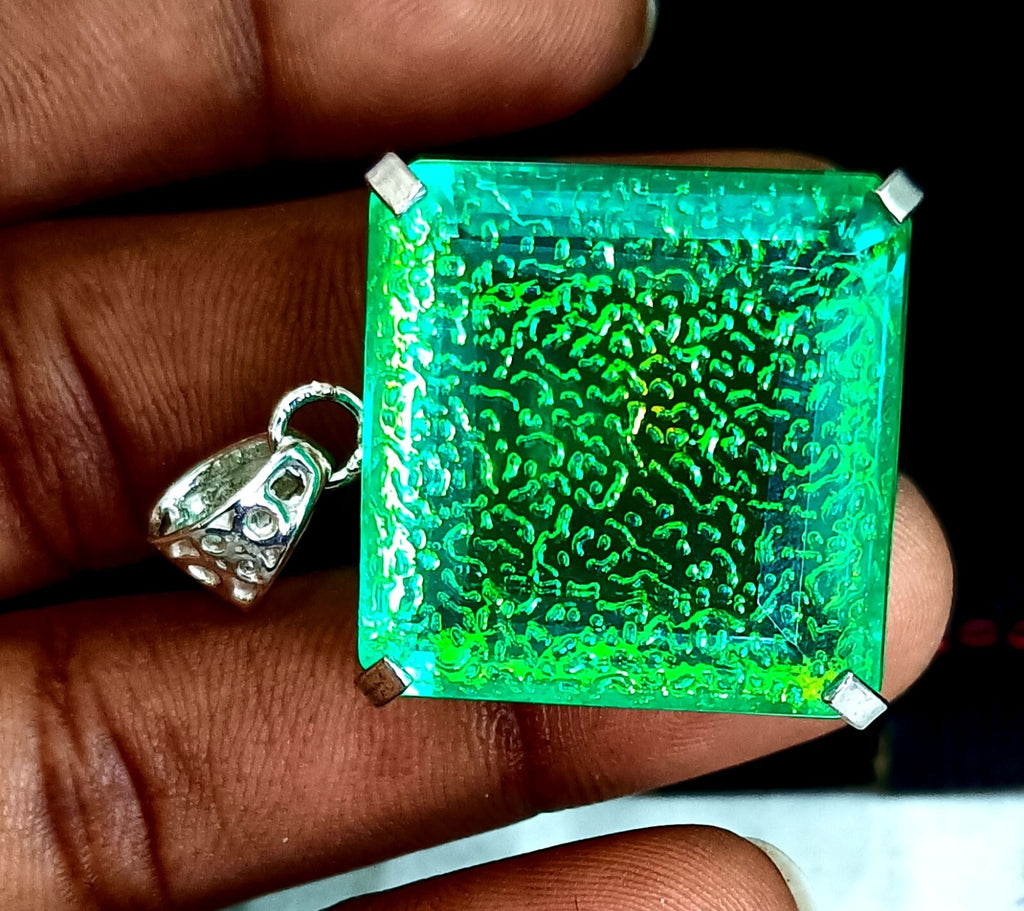 114.15 Ct  Monarch Fire Opal Doublet 925 SolidSilver PendantGemstone