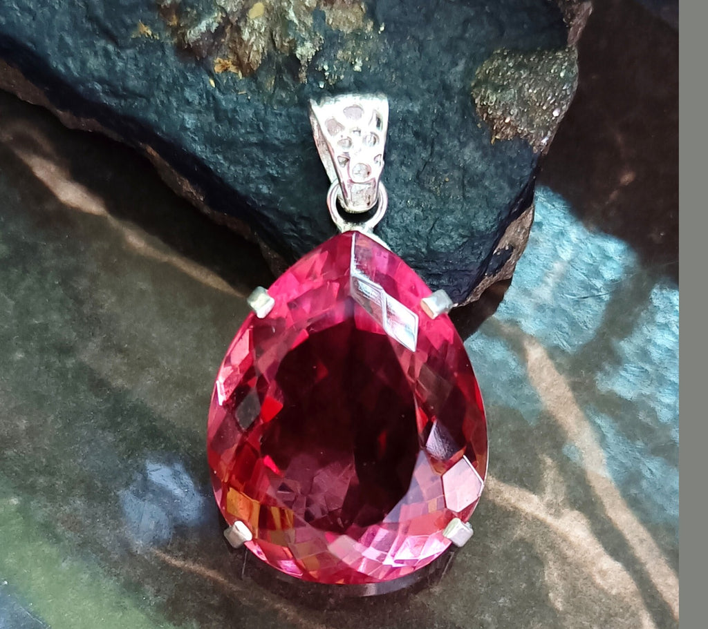 99.10 Ct Natural Zultanite 925 Silver Pear Cut Pendant Loose Gems EGL Certified