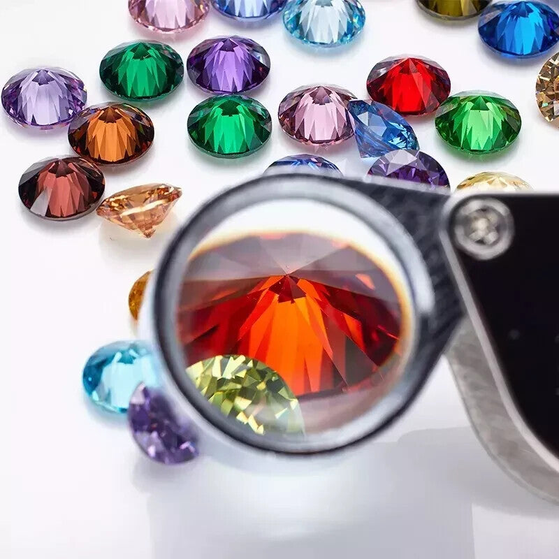 5 MM Natural Certified Mix Color Shiny Zircon 20 Pcs Round Cut Loose Gemstone